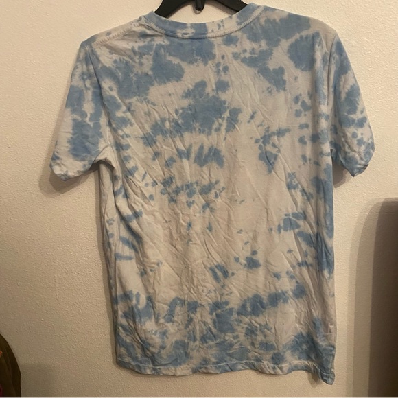 Coca Cola Blue tie dye short sleeve shirt size medium NWOT - Picture 3 of 3